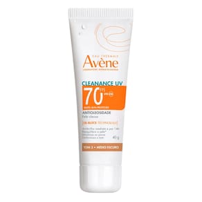 Protetor Solar Avène Cleanance UV FPS70 Tom 3 Médio Escuro 40g