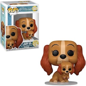 Funko Pop! Disney A Dama e o Vagabundo Dama com Filhote #1553