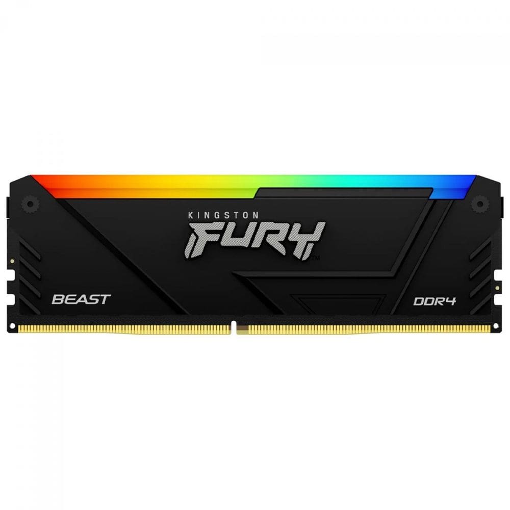 Memória RAM Kingston Fury Beast RGB 16GB DDR4 3600 MHz