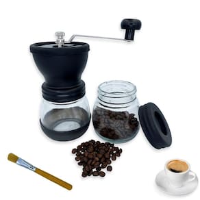 Moedor De Café Manual Com Ajuste Qualidade E Praticidade Preto