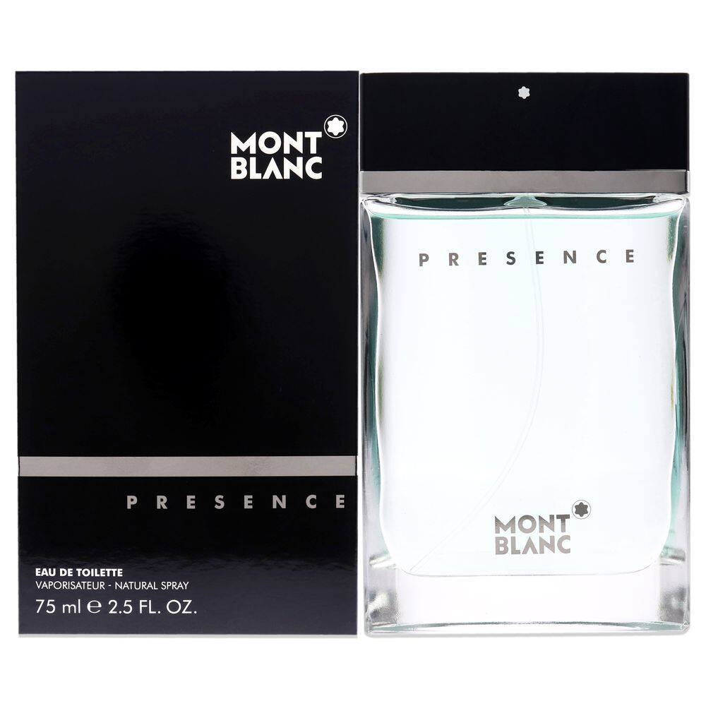 Perfume Mont Blanc Presence EDT 75mL para homens