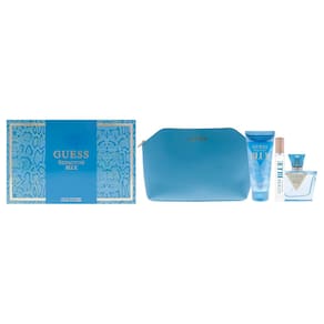 Conjunto de presente Perfume Guess Seductive Blue para mulheres, 4 unidades