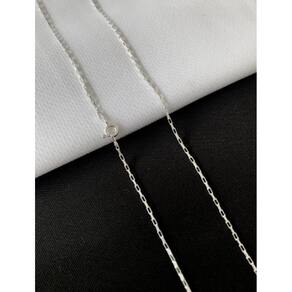 Corrente Masculina Italiana Cordão Veneziana 2mm Prata