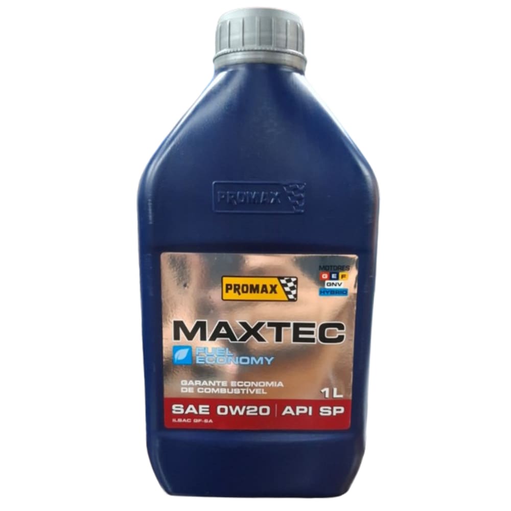 Óleo de Motor ProMax Maxtec 0W-20 100% Sintético