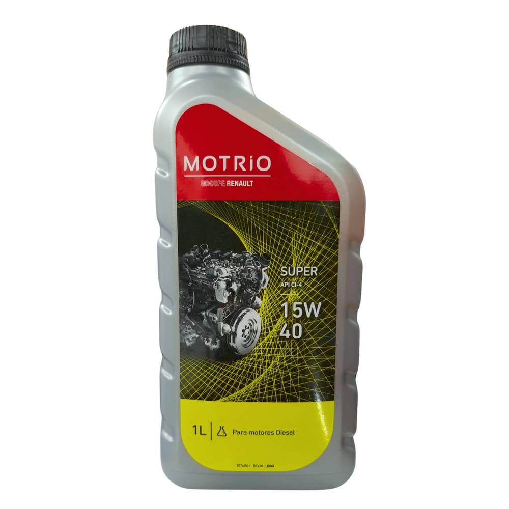 Óleo de Motor Motrio Renault Super 15W-40 Mineral