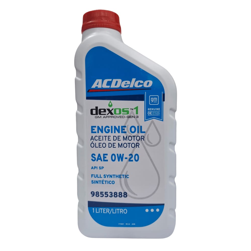 Óleo de Motor ACDelco 0W-20 Sintético Dexos1