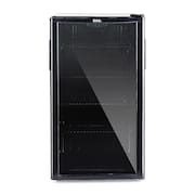 Refrigerador Expositor Vertical EOS 100 Litros Eco Gelo All Black EEV110P 110V