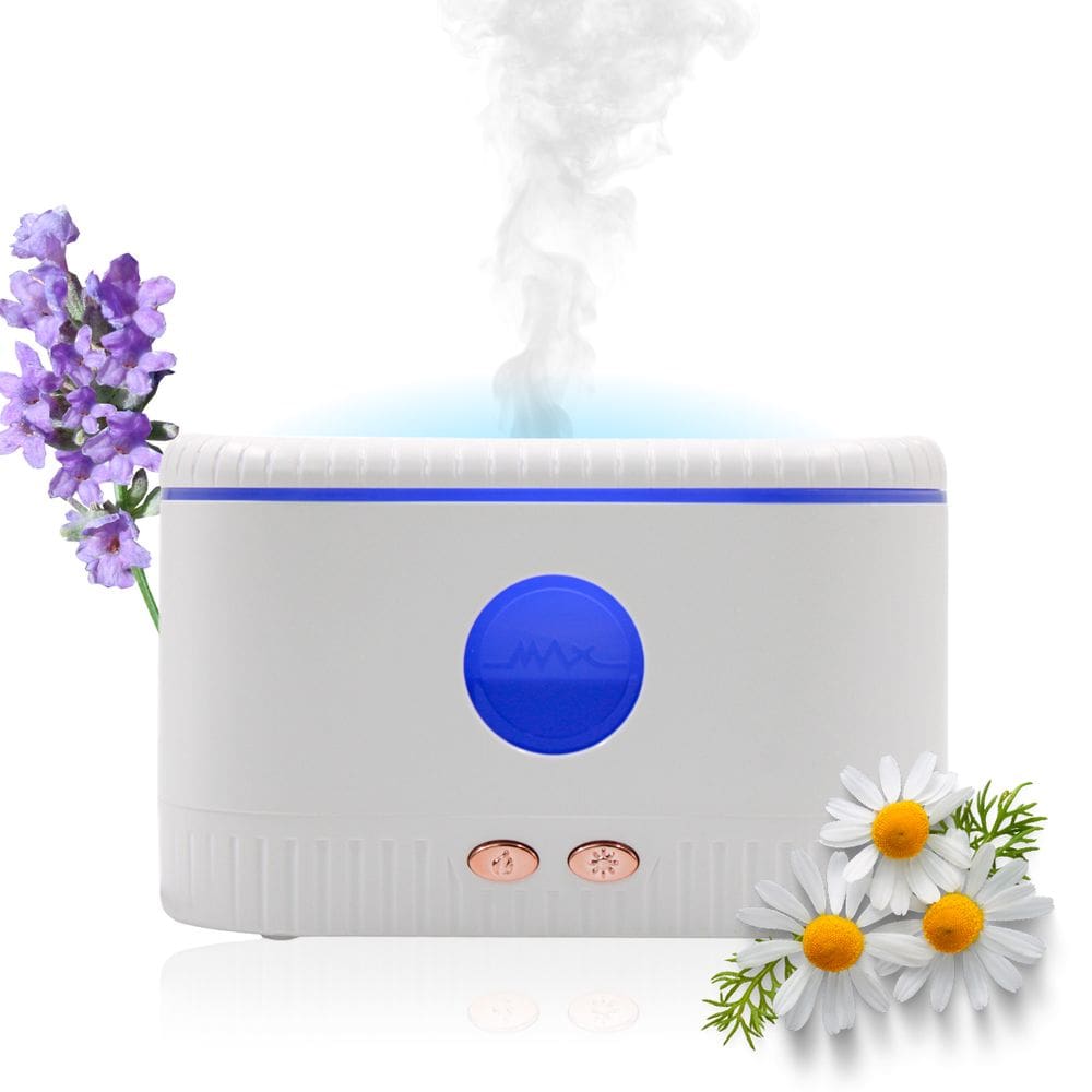 Umidificador De Ar Luminaria Fogueira USB Difusor Aromatizador Branco