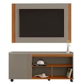 Rack Bancada Toledo com Painel Fresno para TV até 60” - Mobler