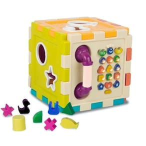 Cubo Didático Educativo Com Som - MR 8323