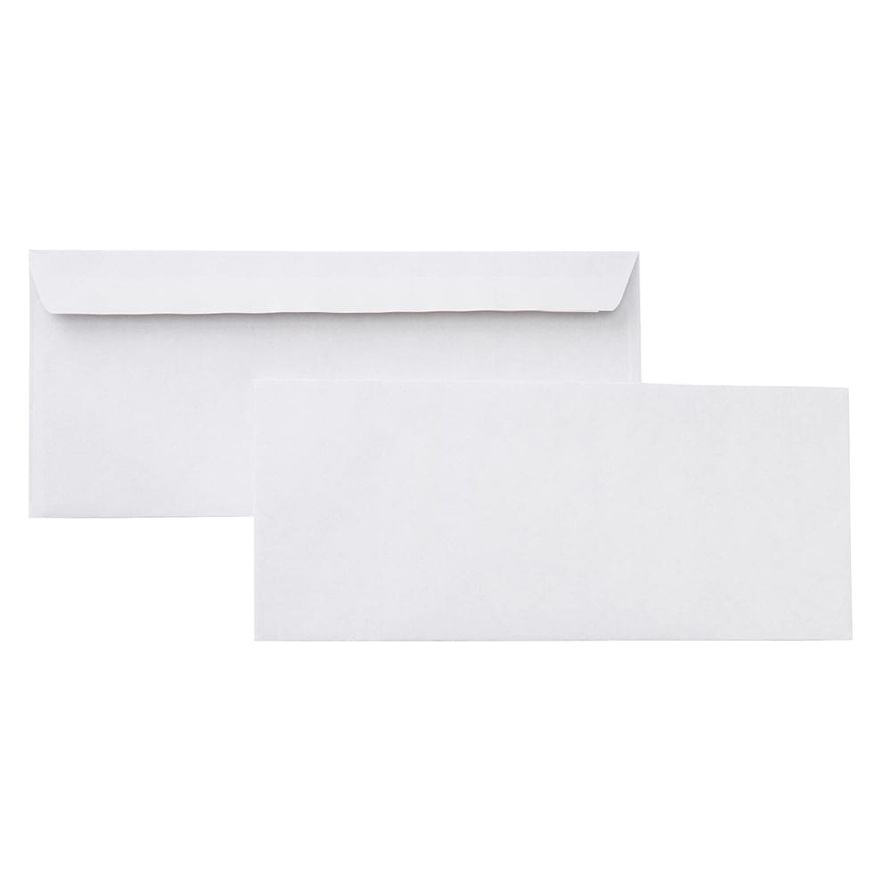 Envelopes para cartas comerciais Amazon Basics, pacote com 500, brancos