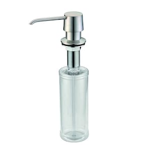 Dispenser de Sabão, Soap, 300ml Embutido Steel Cromado