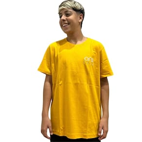 Camiseta Masculina Onbongo Especial Amarela ON229 Amarelo