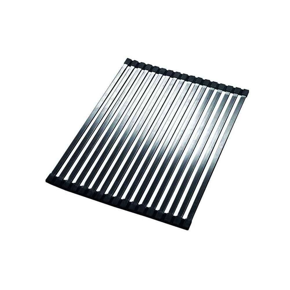 Grade Escorredora Linha Dry Dobobrável e Retrátil 33x45 Preto