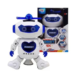 Robô Dançante Dance Robot Trek Com Luz E Música 3+