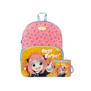 Kit Escolar Spy Family Mochila Costas + Lancheira Térmica