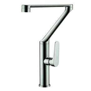 Misturador Gourmet Ponteira com Duplo Jato e Corpo Articulável Aço Escovado