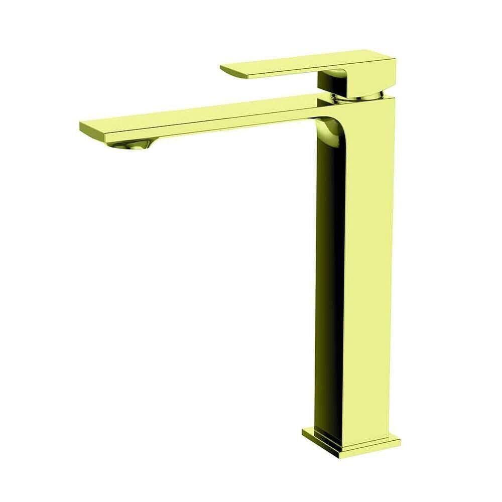Misturador Slimt, Monocomando para Banheiros e Lavabos Dourado