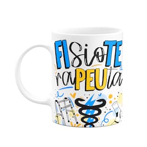 Caneca Profissões - Fisioterapeuta - 325ml - Branca