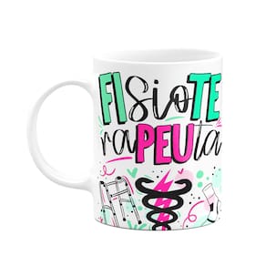 Caneca Profissões - Fisioterapeuta - 325ml - Branca - M2