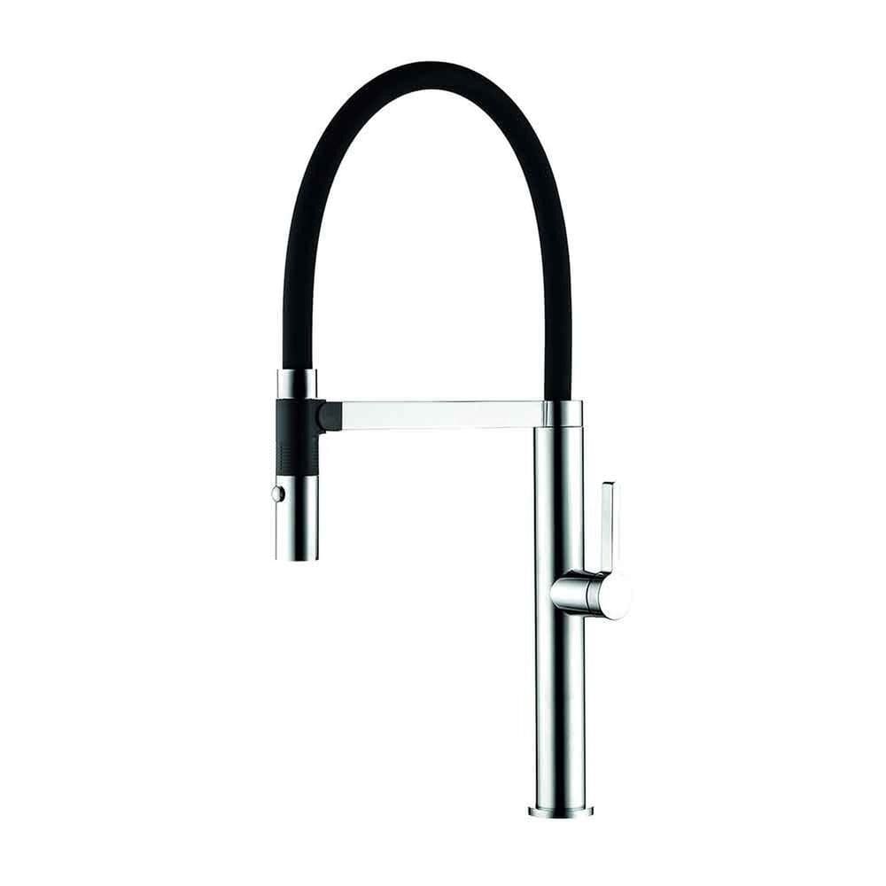 Misturador Gourmet Harco Ponteira com Duplo Jato e Corpo Articulável Cromado/Black