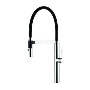 Misturador Gourmet Harco Ponteira com Duplo Jato e Corpo Articulável Cromado/Black