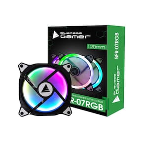 Cooler Fan Bluecase Ring Bfr-07Rgb, Rgb Automático, 120Mm