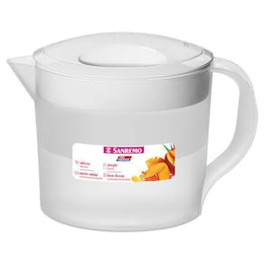 Jarra Agua Oval Plástico Sanremo Porta Geladeira 1,27 L