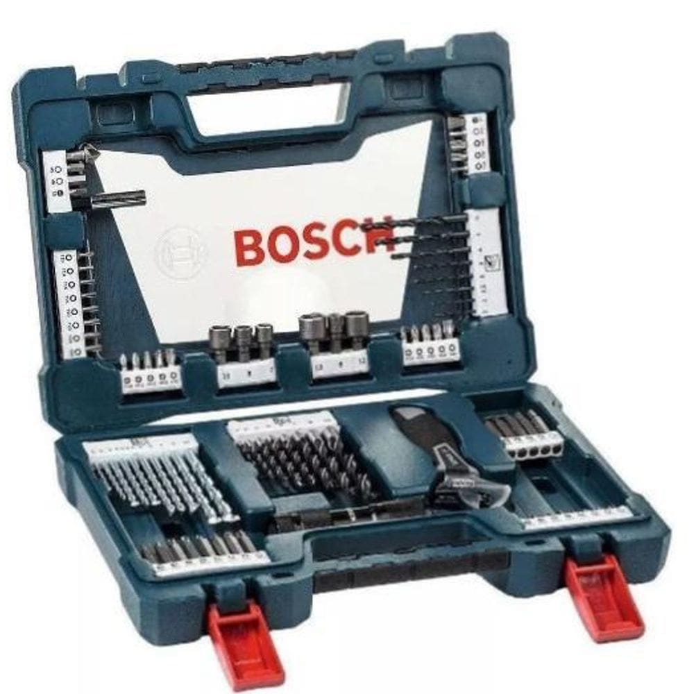 Kit De Ferramentas V Line Brocas Titânio 83 Peças