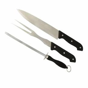 Kit Churrasco 03 Peças Premium Kehome