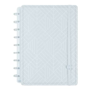 Caderno Inteligente Ice Grey Edição Especial Linhas Brancas