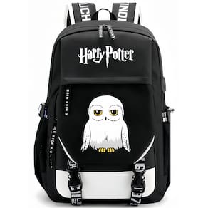 Mochila beibao3 Harry Potter Owl College Style PU de couro PU
