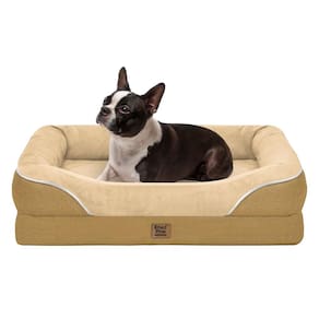 Cama para cães Chez Paw lavável ortopédica grande com capa impermeável