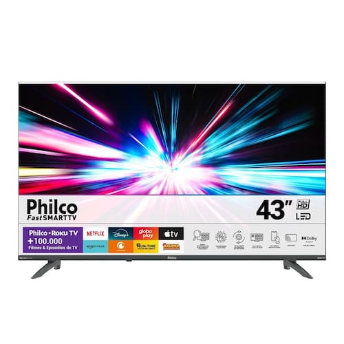 imagem-TV 43 Philco Smart Led Roku PTV43VA4REGB
