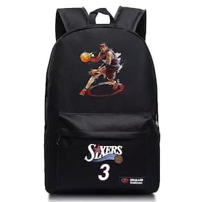 Mochila SANMU Casual Style NBA Star Allen Iverson Pattern