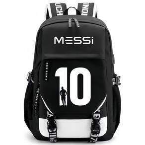 Mochila SANMU Casual Pattern Football Star Lionel Messi