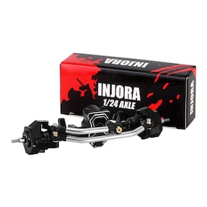 Eixo dianteiro INJORA ProSteer Double Joint 40g para 1/24 SCX24