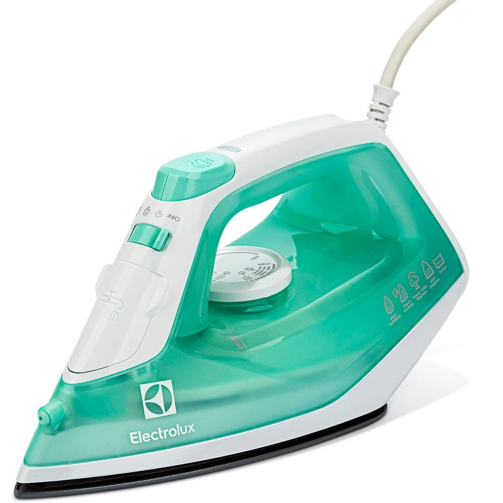 Ferro de Passar Roupa Vapor Spray Electrolux SIE70 Verde 220V
