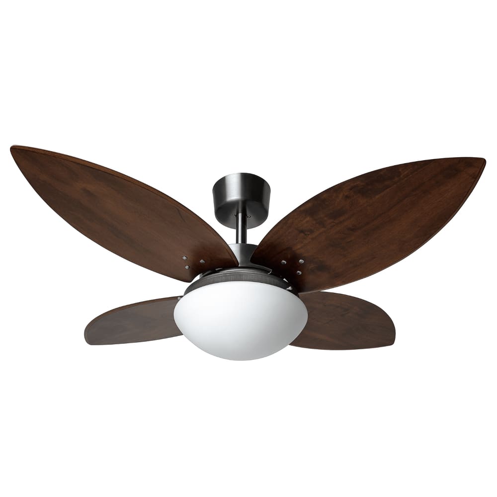 Ventilador de Teto Capadócia 4 Pás Imbuia 110V 130W Tron