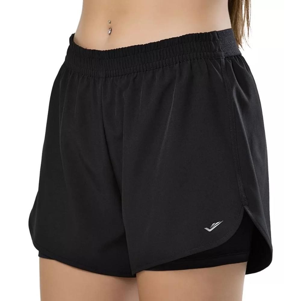Short Running Feminino Elite Estampa Cós Elástico 33738