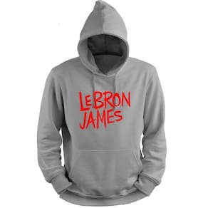 Blusa Moletom Capuz Basquete Logo Lebron James Basketball