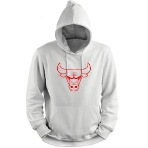 Blusa Moletom Capuz Basquete Chiicago Logo Bullss 23 Basketball