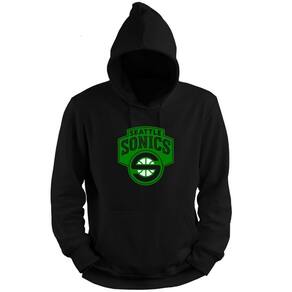 Blusa Moletom Capuz Basquete Seattle Supersonics Basketball