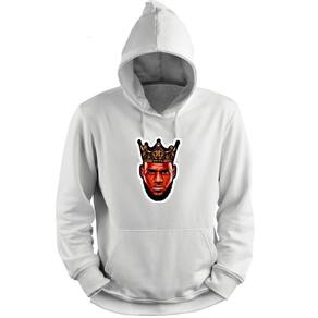 Blusa Moletom Capuz Basquete King James Lebron Basketball