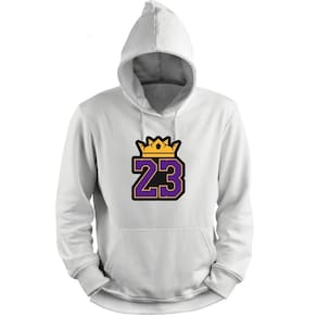 Blusa Moletom Capuz Basquete 23 King James Basketball