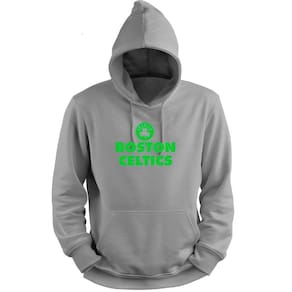Blusa Moletom Capuz Basquete Boston Celtic Basketball