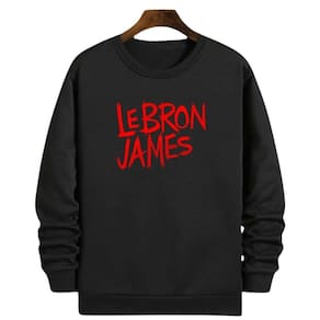 Blusa Moletom Gola Basquete Logo Lebron James Basketball
