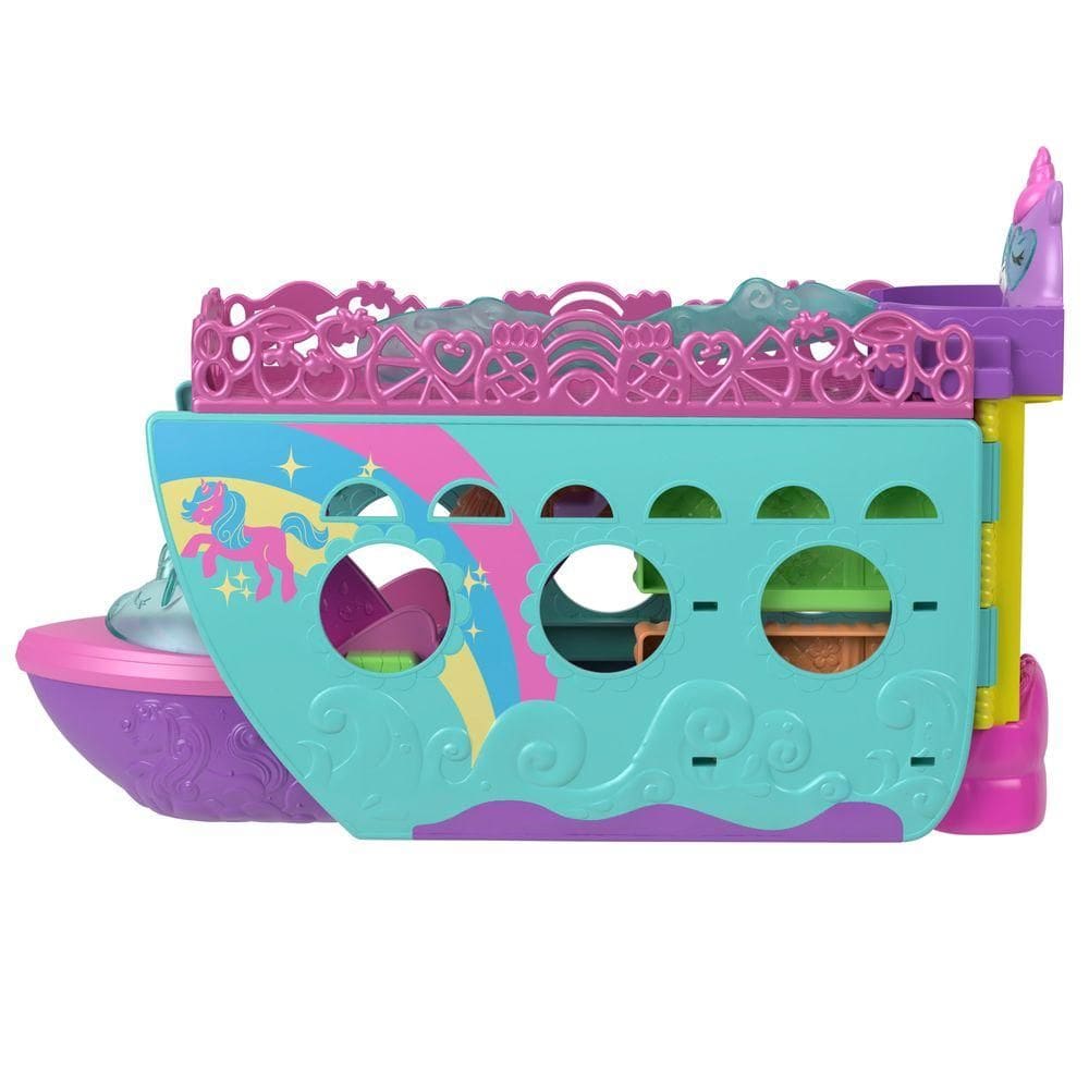 Polly Pocket Barco Unicórnio - Mattel