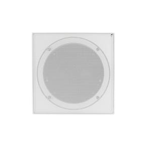 Arandela Teto Quadrada Ceiling Kazaudio Coaxial C6CQ 6,5" 50W RMS By Hurricane