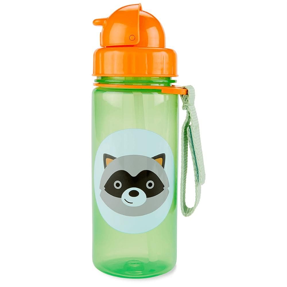 Garrafa Flip Skip Hop 384ML Zoo Guaxinim Verde